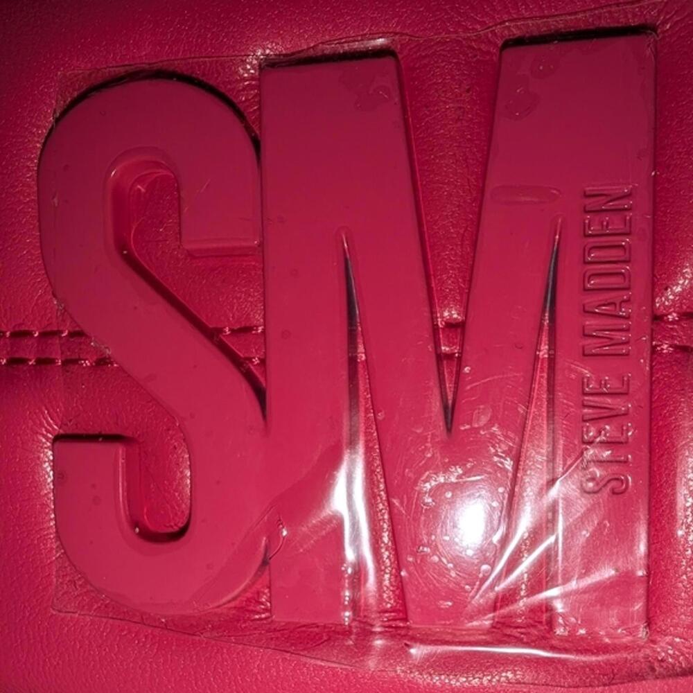 Steve Madden Pink Flash Crossbody bag with bonus wallet and Card Holder NWT - Picture 3 of 5